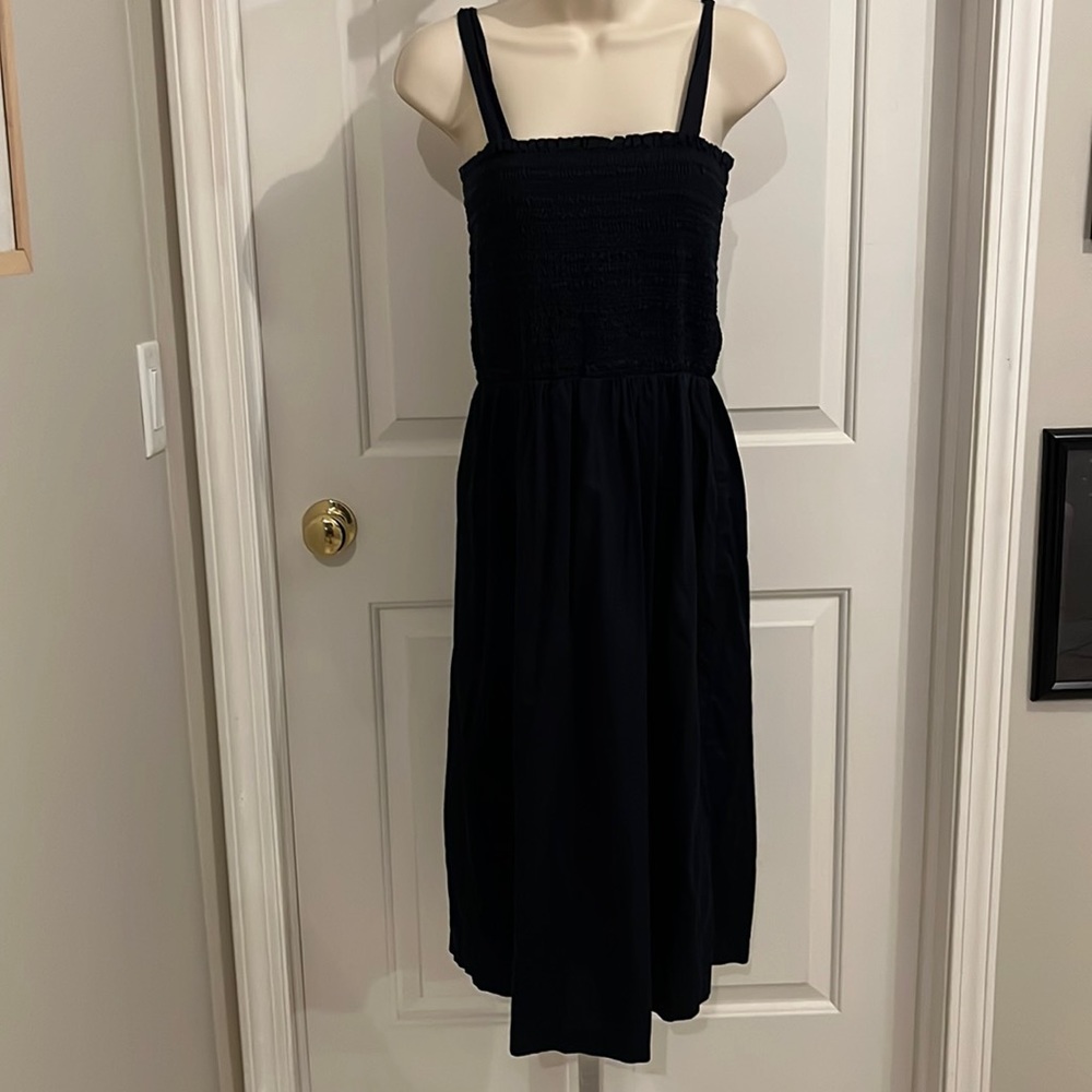 Loft Navy Blue sundress size xs